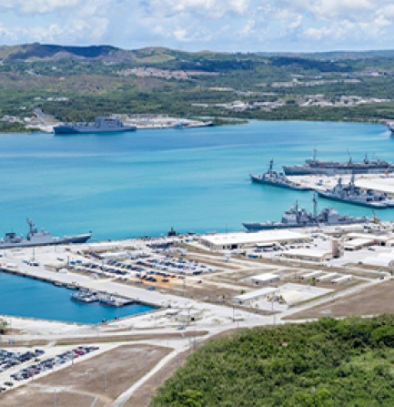 US Navy Base Guam