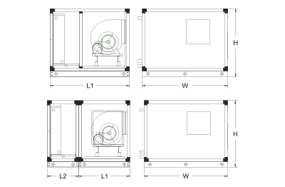 American Pro - American Pro® AHU HORIZONTAL TYPE (Y2)